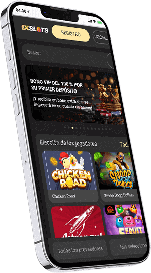 1xSlots App para iOS 1xSlots App para iOS